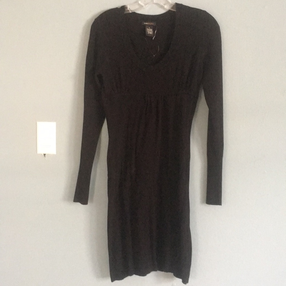 BCBG black sweater dress